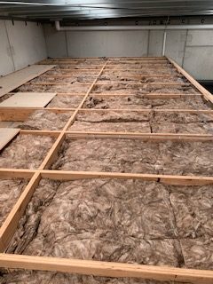 roof insulation removal